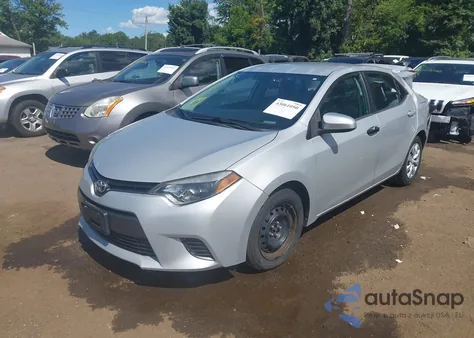 2016 Toyota Corolla Le from USA, damaged, VIN 2T1BURHE4GC555230